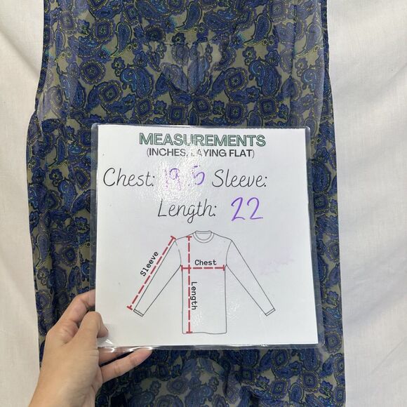 Show Me Your Mumu Size Small Paisley Print V-‎ Neck Sleeveless Tunic Top Hi-low - Picture 5 of 8